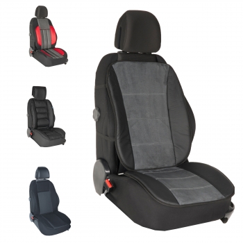 Dbs  -  Cubre Asiento  -  Coche/automóvil  - Gris -  Gran Confort - Antideslizante - Compatible Airbag - Universal