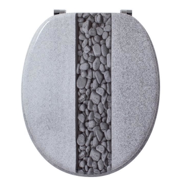 Wirquin Flap Trendy Line Stone - Madera Comprimida - Bisagra De Acero Inoxidable