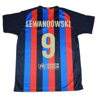 Camiseta Fútbol Adulto Lewandowski  Fc Barcelona Producto Oficial 22-23
