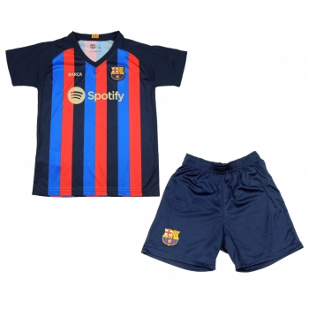 Kit Fútbol Infantil Sin Dorsal  Fc Barcelona Producto Oficial 22-23