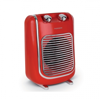 Thomson Thsf2017r Calefactor Eléctrico De Baño Vintage 2000w Rojo