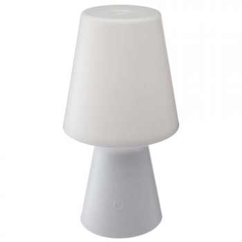 Lámpara Led De Exterior De Polipropileno Atmosphera Wiza 12,5x23 Cm Blanco