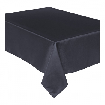 Mantel Anti Manchas Negro 240x140cm Polyester
