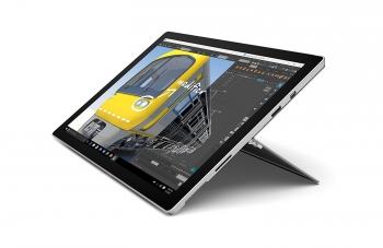 Portátil Convertible Reacondicionado Microsoft Surface Pro 4, Intel Core I5-6300u, 8gb Ram, 256gb Ssd, 12.3" Táctil, Wlan, Bluetooth, Webcam, Coa T Grado A