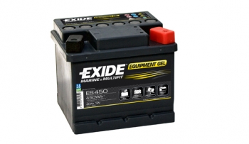 Bateria Exide Gel Es450 12v - 40ah - 280a. 207x175x175