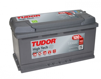 Bateria Tudor Ta1000 - 100ah 12v 900a. 353x175x190