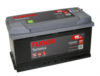 Batería Tudor Tb950 - 95ah 12v 800a. 353x175x190