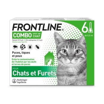 Cat Combo - 6 Pipetas Frontline