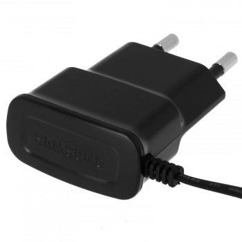 Cargador 1a Cable Micro-usb Integrado, Original Samsung – Negro