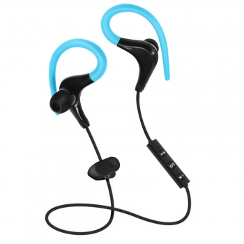 Auriculares Sport Bluetooth Botones Multifunción + Micro – Azules