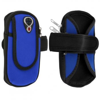 Brazalete Universal Para Deporte Smartphone Neopreno Impermeable – Azul