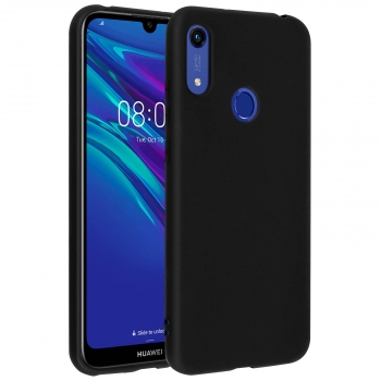 Carcasa Huawei Y6 2019 / Y6s Y Honor 8a Protección Silicona Mate – Negro