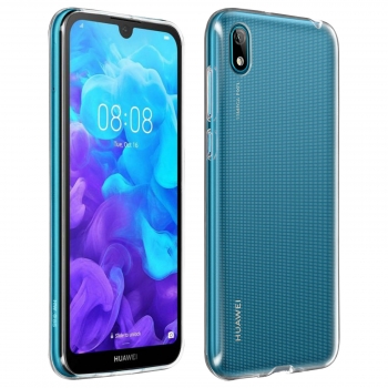 Carcasa Protectora Huawei Y5 2019 De Silicona Flexible - Transparente