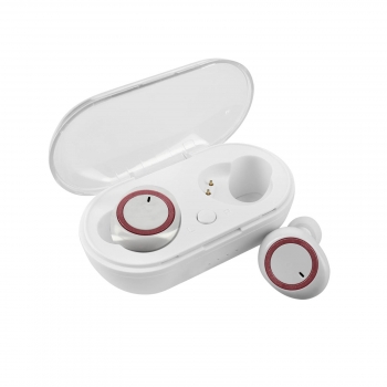 Auriculares Inalámbricos Bluetooth Con Estuche Botones Multifunción 3h - Rosa