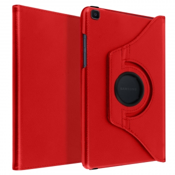 Funda Libro Samsung Galaxy Tab A 8.0 2019 Gira 360º F. Soporte – Rojo