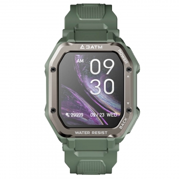 Reloj Deportivo Bluetooth Ideapro Con Certificado Water Verde