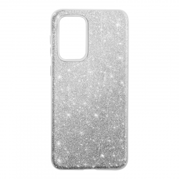 Carcasa Purpurina Con Lámina Semirrígida Extraíble Plateado Galaxy A33 5g