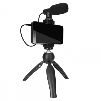 Pack De Streaming Y Vlog Para Smartphone Con Trípode Estable Y Micro Puluz