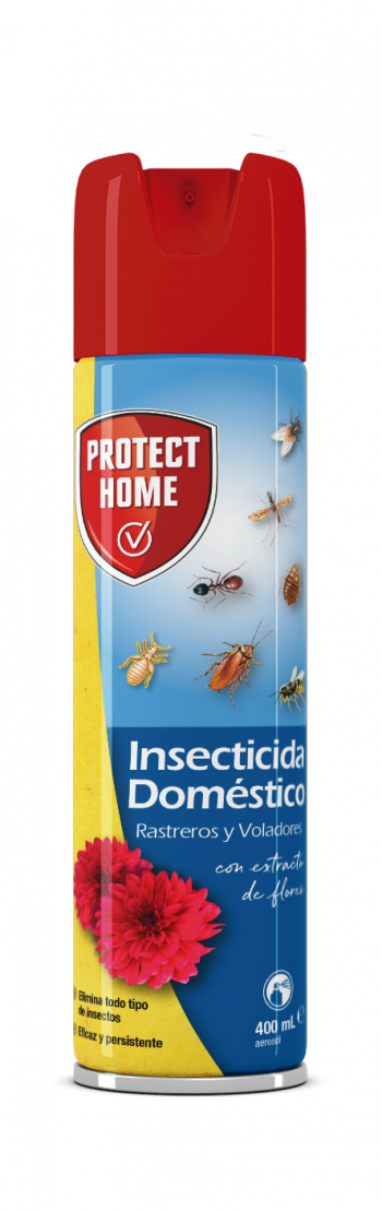 Protect Home Insecticida Doméstico Para El Control De Insectos Voladores Y Rastreros.