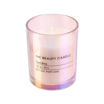 Vela Perfumada Beauty Candle De Vidrio Cmp Iberica 6,8 X 6,8 X 8,3 Cm