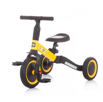 Triciclo-bicicleta 2 En 1 Smarty Yellow De Chipolino