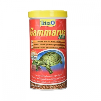 Tetra Gammarus Mix Alimento Para Tortugas Acuáticas - 1 L