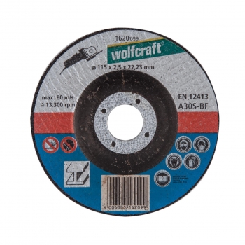 Disco Para Amoladora Corte Metal Wolfcraft 5 Discos Ø125mm X 2,5 Mm