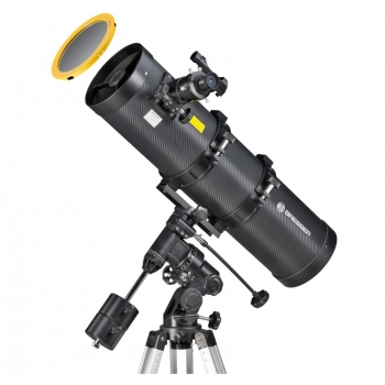 Telescopio Reflector 150/750 Eq3 Pollux Con Filtro Solar Y Adaptador Movil Bresser
