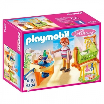 Playmobil Habitación Del Bebé Con Cuna