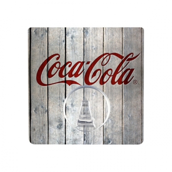 Percha Static Coca Cola Wood 8x8cm - Wenko - 4369710