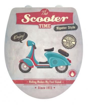 Tapa Wc Vintage Scooter