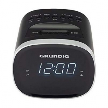 Radio Despertador Grundig Scc-240 Led Usb 2.0 1,5w