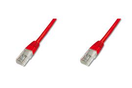 Cable, Utp, Cat5e 3.0m, 3 M, Rojo