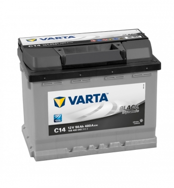 Bateria Varta C14 - 56ah 12v 480a. 242x175x190