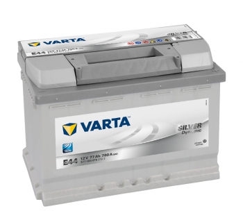 Batería Varta E44 - 77ah 12v 780a. 278x175x190