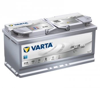 Batería Varta H15 - 105ah 12v 950a. 393x175x190