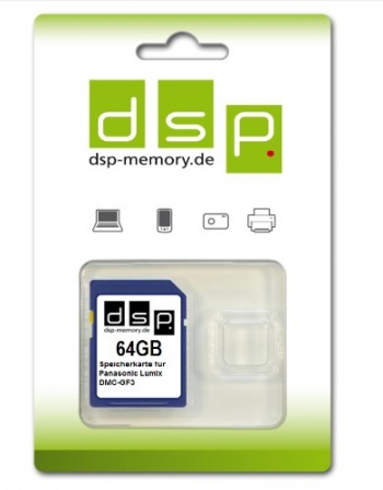 Dsp Memory Z De 4051557390553 64 gb Tarjeta De Memoria Para Panasonic Lumix Dmc-gf3