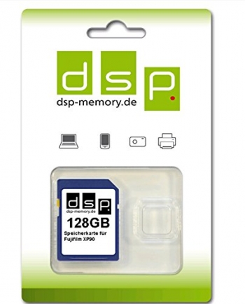 Dsp Memory Z De 4051557438422 128 gb Tarjeta De Memoria Para Fujifilm Xp90