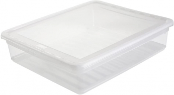 Cajas De Almacenaje Plástico Keeeper Bea 39 X 26,5 X 14 Cm Transparente
