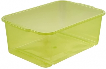 Caja De Almacenaje Plástico Keeeper Wilma 30 X 20 X 11 Cm 4,5l Verde