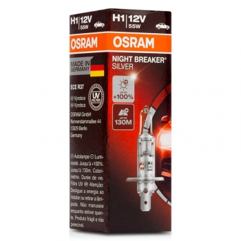 Lámpara Osram ® 64150nbs H1 1 Night B Silver 55w12v+100.