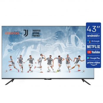 Tv Led 109,22 Cm (43'') Coocaa 43s6g, 4k Uhd, Smart Tv, Android 10