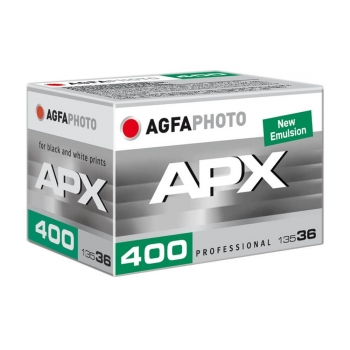 Película Agfa Apx 400, Carrete De 36 Exposiciones Para Fotos Blanco Y Negro