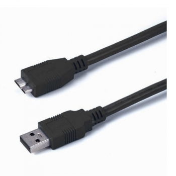 Mediarange - Cable Usb 3.0 A Micro Usb 3.0 Tipo B Negro 1mtr