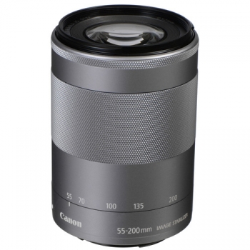 Canon Ef-m 55-200mm F/4.5-6.3 Is Stm Silver No Packing