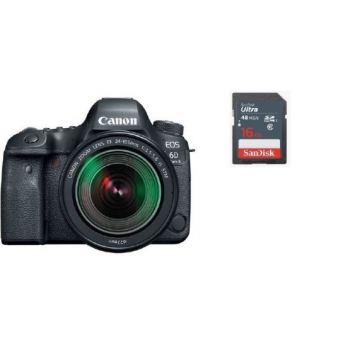 Canon Eos 6d Ii Kit Ef 24-105mm F3.5-5.6 Is Stm + 16gb Sd Card