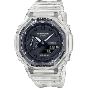 Reloj G-shock - Casio - Multifunción - Blanco Transparente