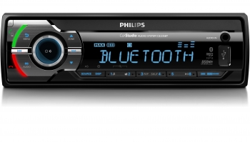 Philips Phice235bt - Radio Para Coche, Color Negro
