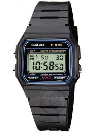 Reloj Casio Digital F-91w-1yer