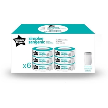 Tommee Tippee Single Recambios Multipack X6 Sangenic